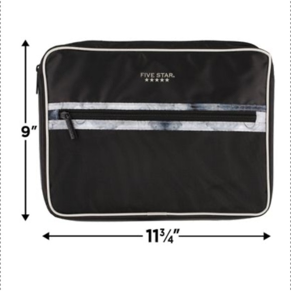 Five Star | Chromebook Sleeve Black Fits 11" - Picture 3 of 6